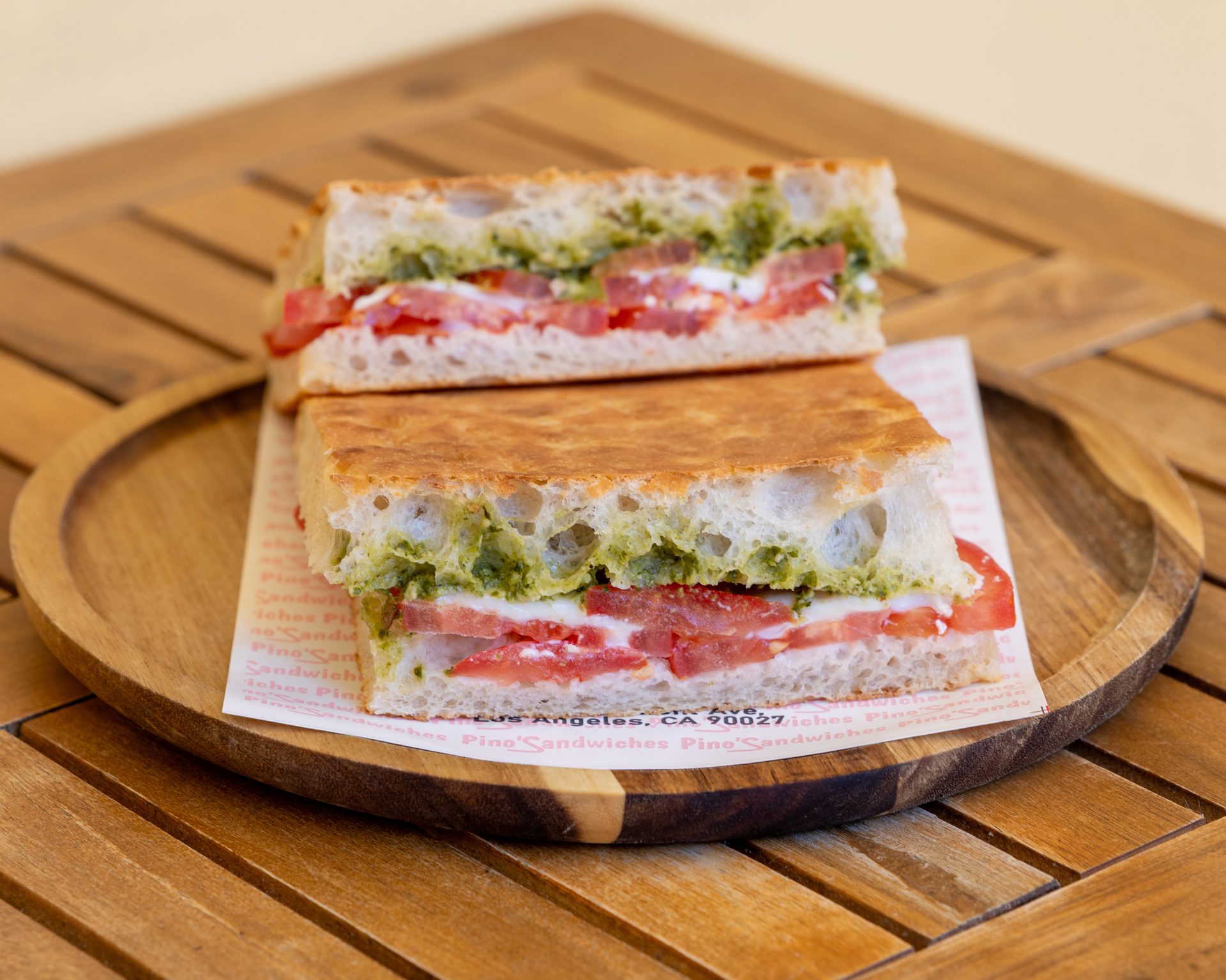 Authentic Schiacciata Sandwiches